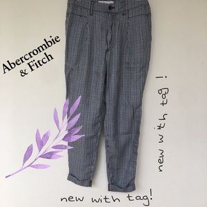 Abercrombie and Fitch Brand New Plaid Pants